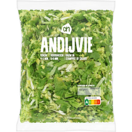 AH Andijvie gesneden bevat 1g koolhydraten