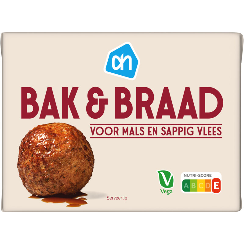 AH Bak en braad bevat 0.1g koolhydraten