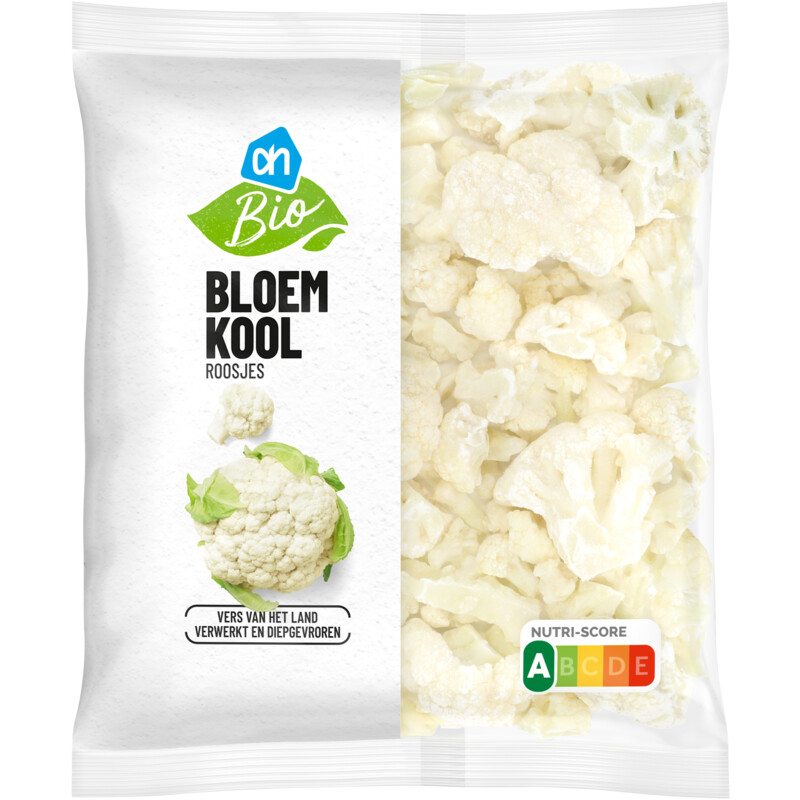 AH Biologisch Bloemkoolroosjes bevat 3g koolhydraten