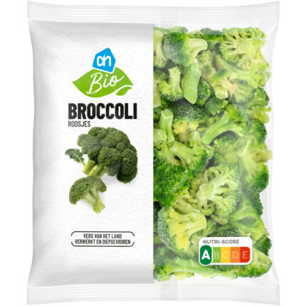 AH Biologisch Broccoliroosjes bevat 0.7g koolhydraten