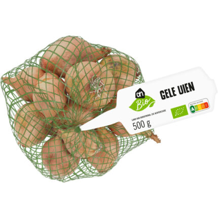 AH Biologisch Gele uien bevat 6.3g koolhydraten