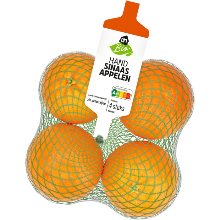 AH Biologisch Handsinaasappelen bevat 7.9g koolhydraten