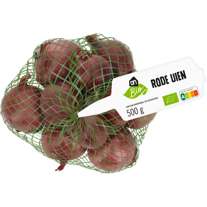 AH Biologisch Rode uien bevat 6.3g koolhydraten
