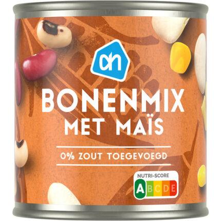 AH Bonenmix met mais bevat 10g koolhydraten