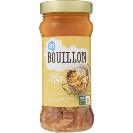 AH Bouillon kip bevat 0.1g koolhydraten
