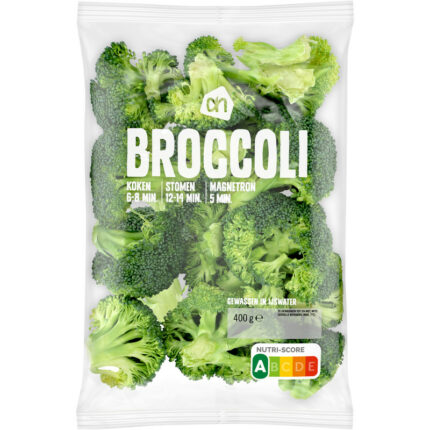 AH Broccoliroosjes bevat 0.7g koolhydraten