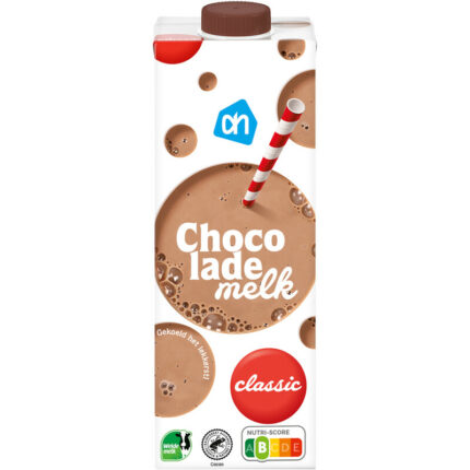 AH Chocolademelk classic bevat 8.1g koolhydraten