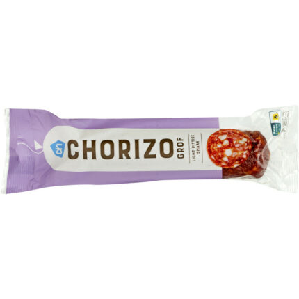 AH Chorizo bevat 0.6g koolhydraten