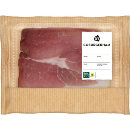AH Coburger ham bevat 0.3g koolhydraten
