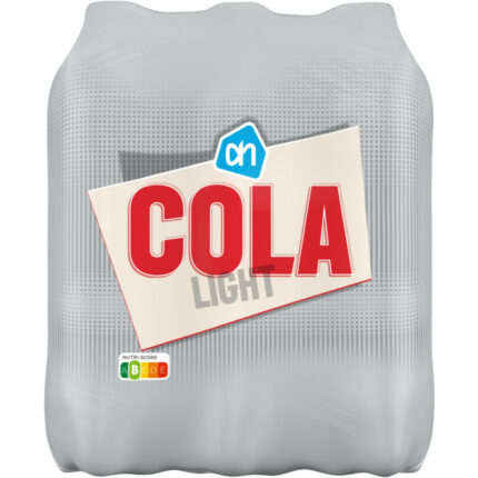 AH Cola light 6-pack bevat 0.09g koolhydraten