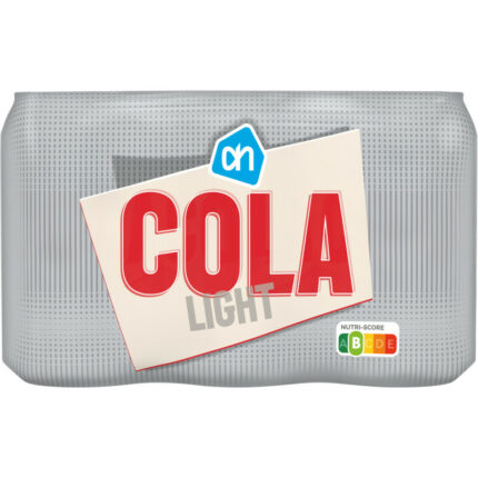 AH Cola light 6-pack bevat 0.1g koolhydraten