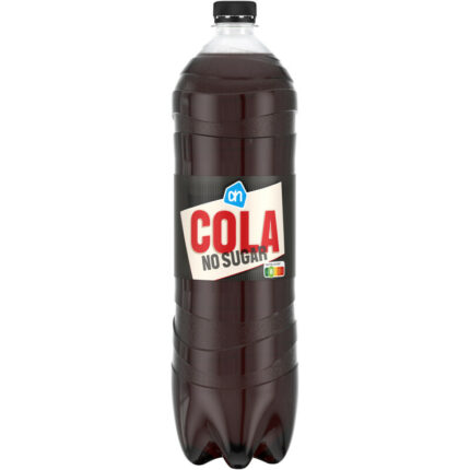 AH Cola no sugar bevat 0.09g koolhydraten