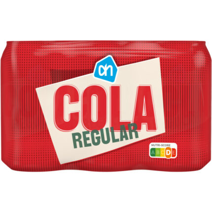 AH Cola regular 6-pack bevat 6.1g koolhydraten