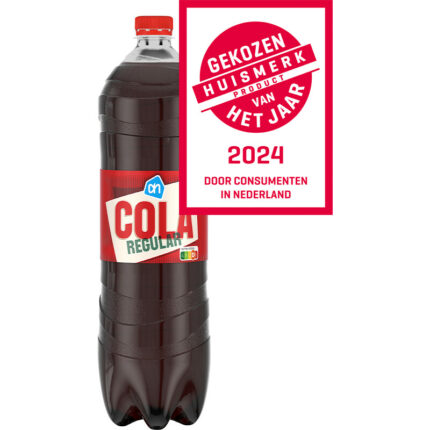AH Cola regular bevat 6.1g koolhydraten