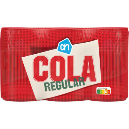 AH Cola regular mini 6-pack bevat 6.1g koolhydraten