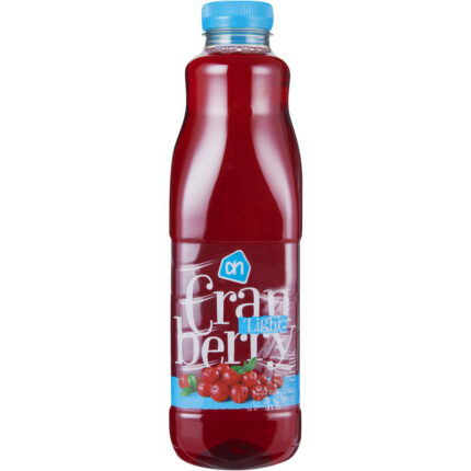 AH Cranberry light drink bevat 1.9g koolhydraten