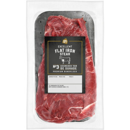 AH Excellent Flat iron steak bevat 0g koolhydraten