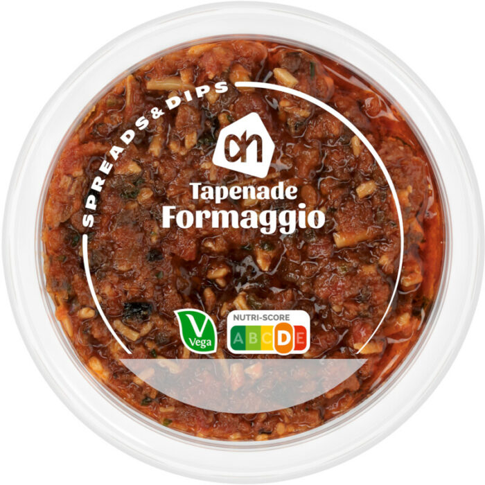 AH Formaggio tapenade bevat 4.1g koolhydraten