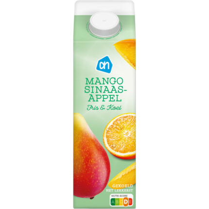 AH Gekoelde mango sinaasappeldrank bevat 5.7g koolhydraten