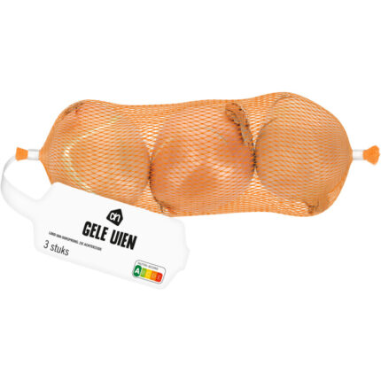 AH Gele uien bevat 6.3g koolhydraten
