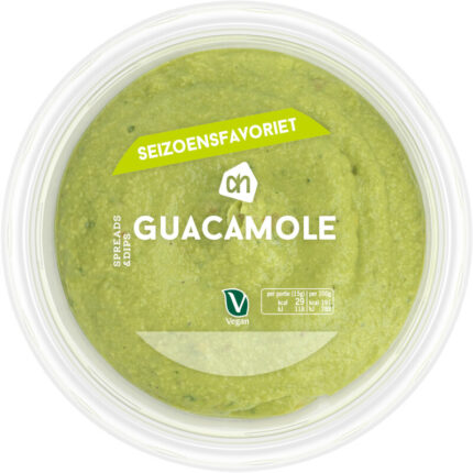 AH Guacamole bevat 4g koolhydraten