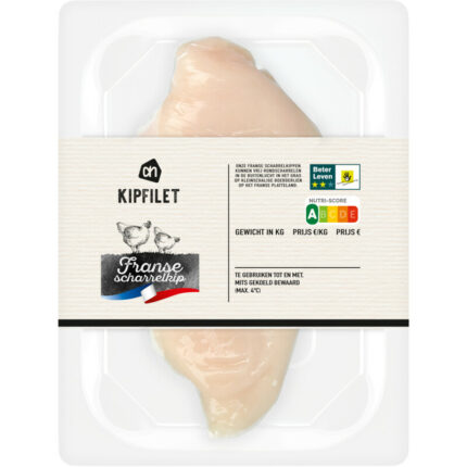 AH Kipfilet Franse scharrelkip bevat 0.5g koolhydraten
