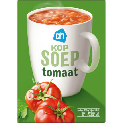 AH Kopsoep tomaat bevat 6.2g koolhydraten