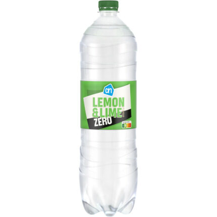 AH Lemon & lime zero bevat 0g koolhydraten