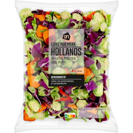 AH Luxe roerbak Hollands bevat 4g koolhydraten