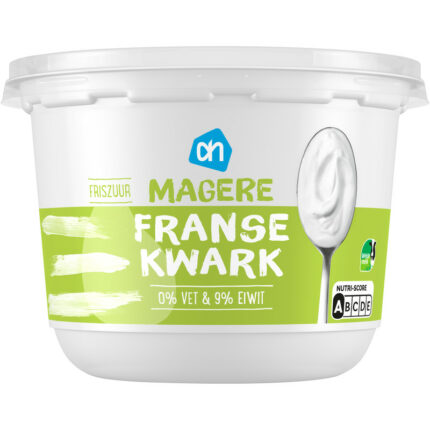 AH Magere franse kwark bevat 4g koolhydraten