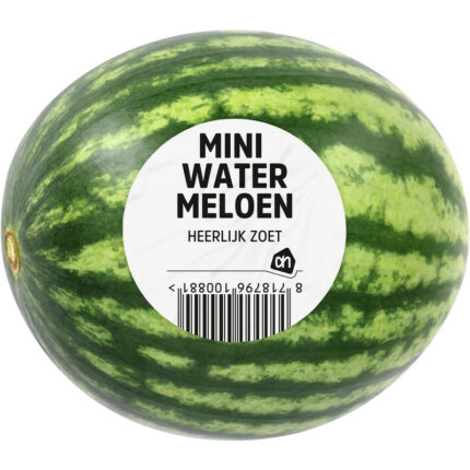 AH Mini watermeloen bevat 8g koolhydraten