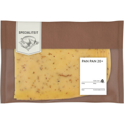 AH Pan Pan 20+ plakken bevat 0g koolhydraten