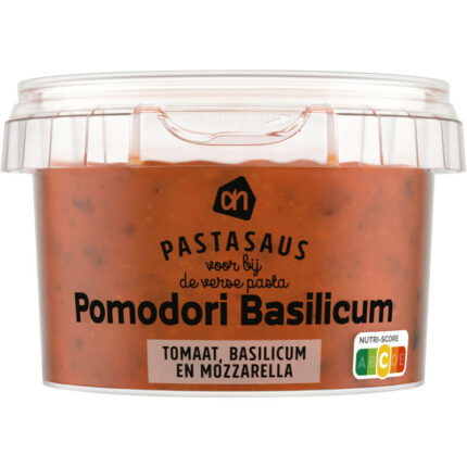 AH Pastasaus pomod basil bevat 6.9g koolhydraten