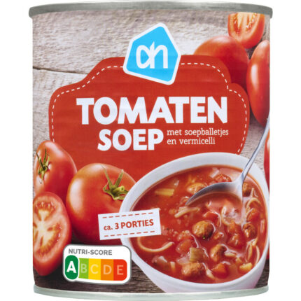 AH Rijkgevulde tomatensoep bevat 7.6g koolhydraten