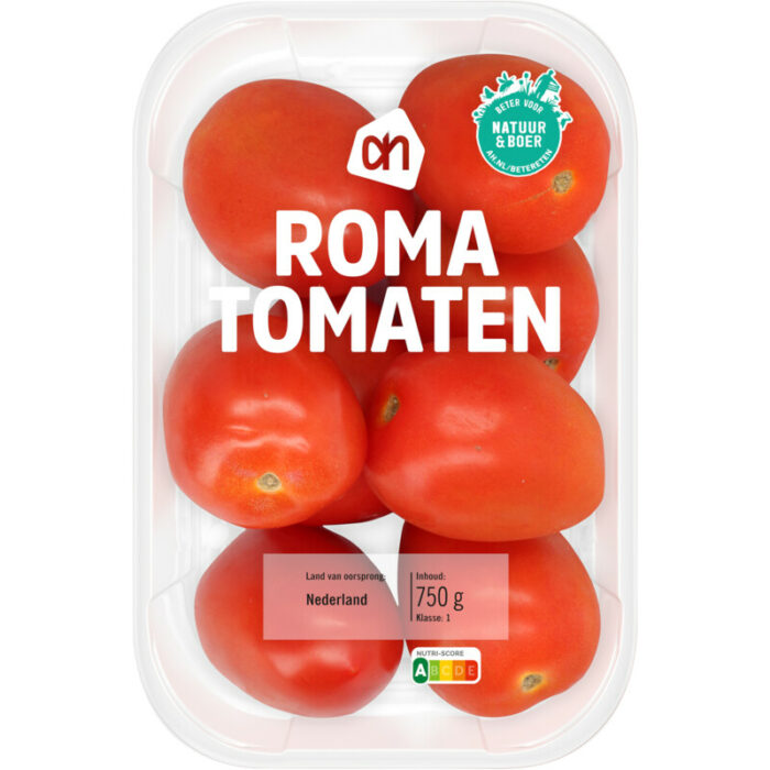 AH Roma tomaten bevat 3g koolhydraten