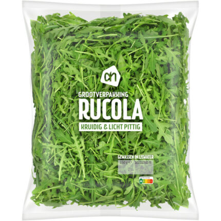 AH Rucola grootverpakking bevat 0g koolhydraten