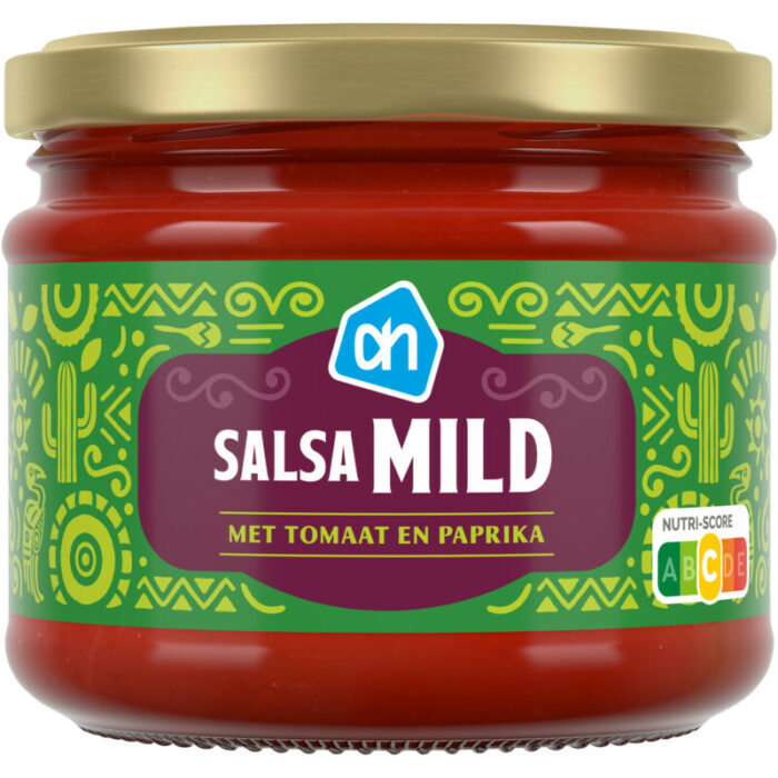 AH Salsa Mild bevat 9.5g koolhydraten