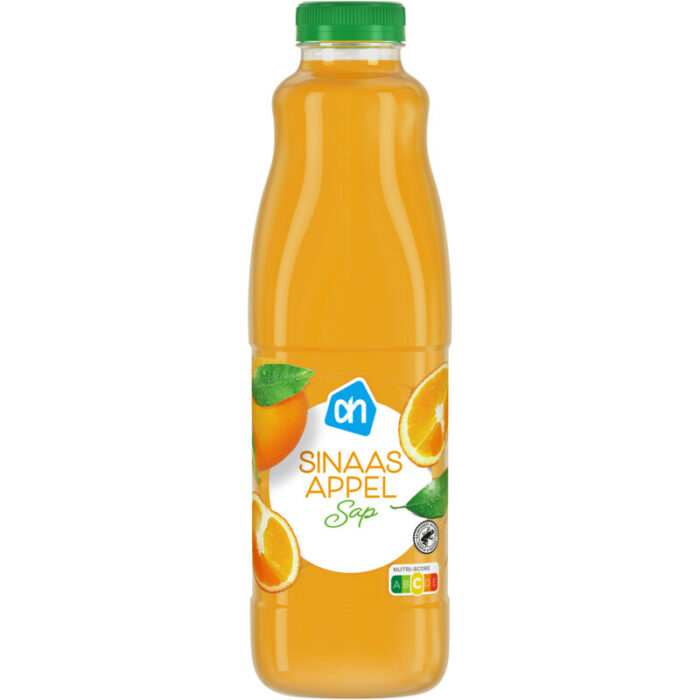 AH Sinaasappelsap bevat 8.7g koolhydraten