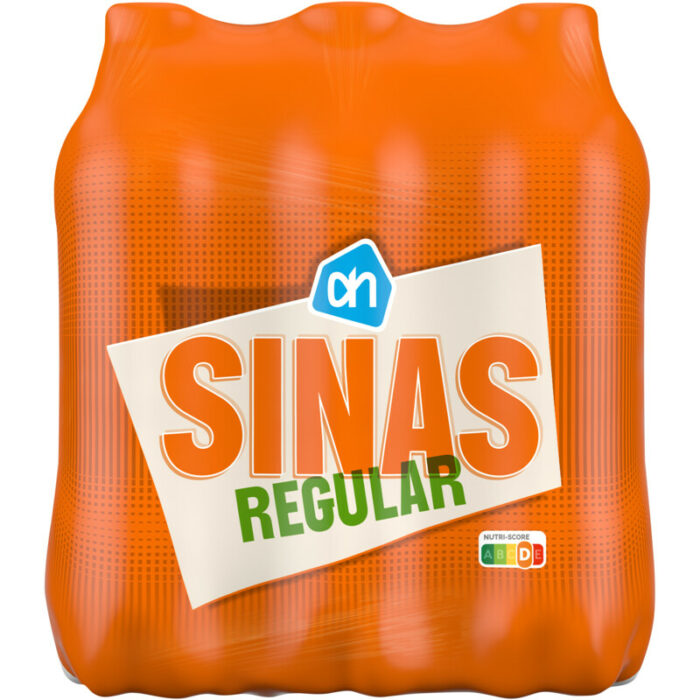 AH Sinas regular 6-pack bevat 5.5g koolhydraten