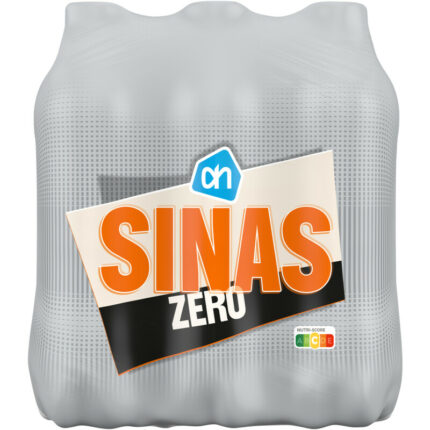 AH Sinas zero 6-pack bevat 0.4g koolhydraten