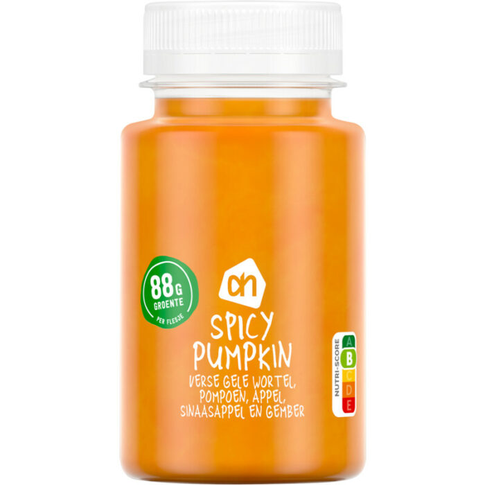 AH Spicy pumpkin bevat 5.9g koolhydraten