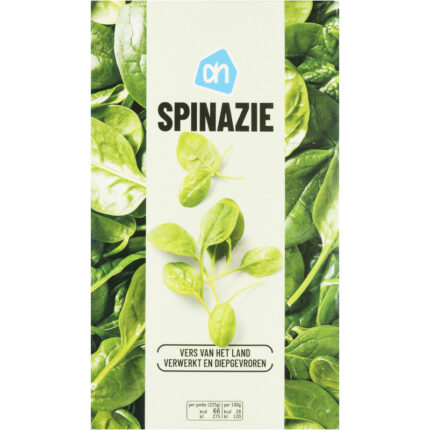 AH Spinazie fijn gesneden bevat 2g koolhydraten
