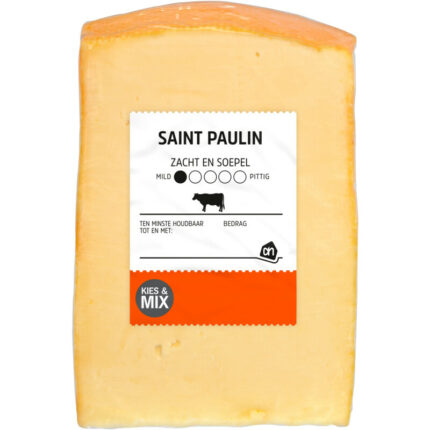 AH St. Paulin 45+ bevat 0g koolhydraten