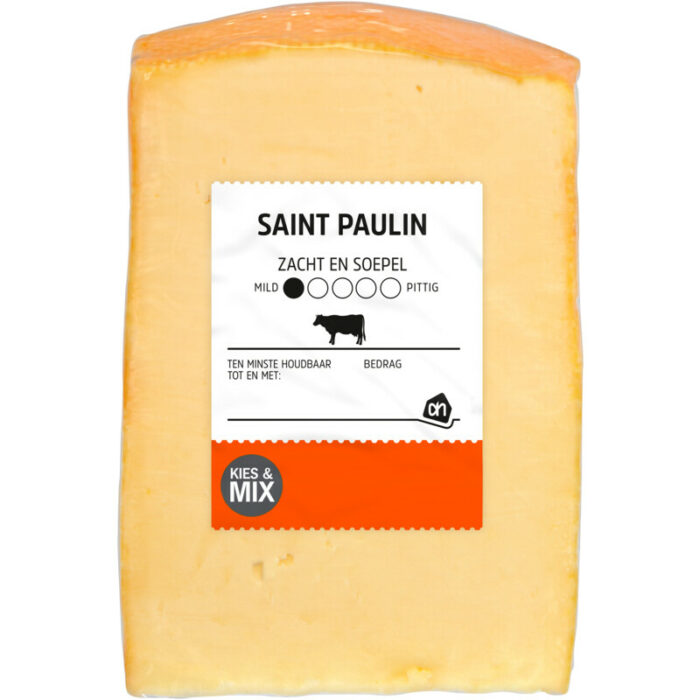 AH St. Paulin 45+ bevat 0g koolhydraten