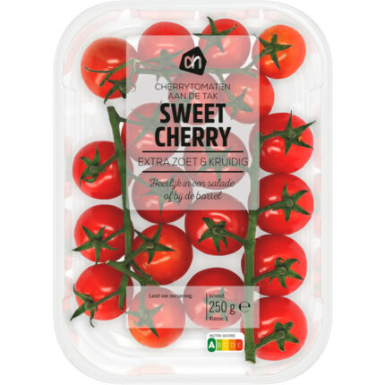 AH Sweet cherry cherrytomaten bevat 4g koolhydraten