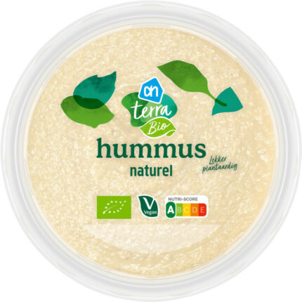 AH Terra Biologisch Hummus naturel bevat 9.8g koolhydraten