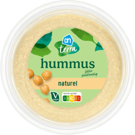 AH Terra Hummus naturel bevat 8.8g koolhydraten