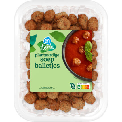 AH Terra Plantaardige soepballetjes bevat 7.7g koolhydraten