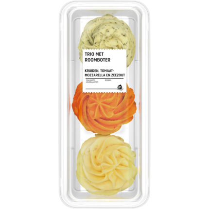 AH Trio met roomboter bevat 1.9g koolhydraten