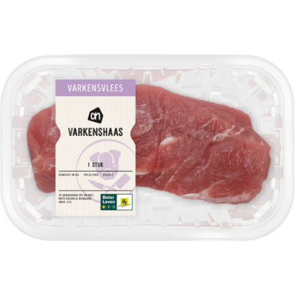 AH Varkenshaas bevat 0g koolhydraten